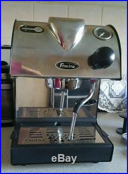 Fracino piccino hand filled Coffee And Espresso Maker -black coffee machine