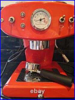 Francis Francis Red Espresso Coffee Machine Italian
