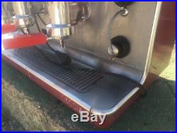 GAGGIA 3 station Vintage Gas/Elec Commercial espresso coffee machine