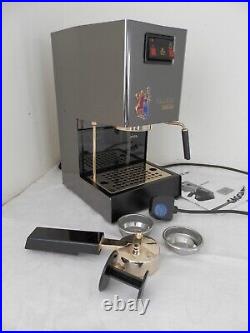 GAGGIA Classic Espresso Coffee Machine & Accessories GOLD GWO Free UK Post