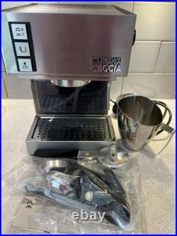 GAGGIA Cubika Coffee Machine & Frother Made in Italy Rare