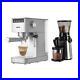 GEEPAS 1450W Espresso & Cappuccino Coffee Machine & Conical Burr Coffee Grinder
