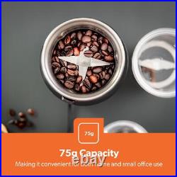 GEEPAS 20 Bar Espresso Coffee Machine & 200W Coffee Spice Grinder Combo Set