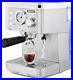 GEEPAS Espresso & Cappuccino Coffee Machine with Milk Frother 1140W Silver