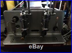 Gaggia 2 group lever gas dual fuel espresso machine, off grid coffee making