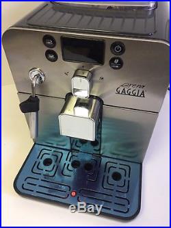 Gaggia Brera Silver Automatic Espresso / Coffee / Cappuccino Machine