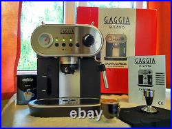 Gaggia Carezza DeLuxe Espresso Coffee Machine, 15 Bar 1900W