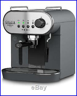 Gaggia Carezza Style Freestanding Espresso Coffee Machine with Milk Frother