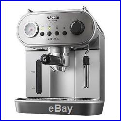 Gaggia Carrezza Deluxe Espresso & Cappuccine Coffee Machine 1900w RI8525/08