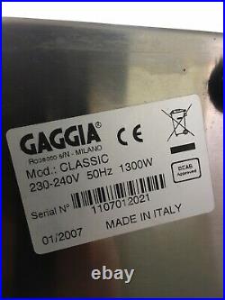 Gaggia Classic 1300W Espresso Coffee Machine (2007)