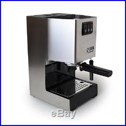 Gaggia Classic 2015 Manual Espresso Coffee Machine Complete With Milk Frother