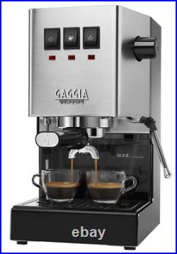 Gaggia Classic 2019 Manual Espresso Coffee Machine, Professional Steam Arm