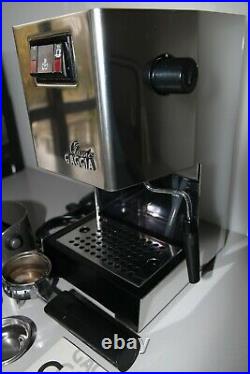 Gaggia Classic Coffee Machine. 2006 model Made in Italy with extra accessories