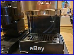 Gaggia Classic Coffee Machine, MDF Grinder, Base Station, Espresso