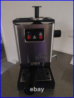 Gaggia Classic Coffee Maker Espresso Cappacino Machine Stainless Italian 2004