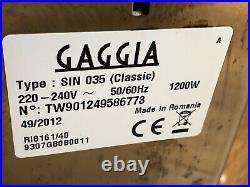 Gaggia Classic Espresso Coffee Machine 2012 1200W