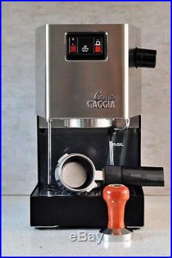 Gaggia Classic Espresso Coffee Machine Made in Italy, with extras