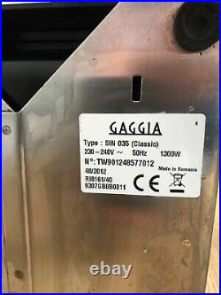 Gaggia Classic Espresso Coffee Machine Pre-2015 With Rancilio Wand 1300W