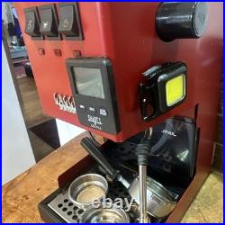 Gaggia Classic Evo Pro 2023 Expresso Coffee Machine In Excellent Condition. Red