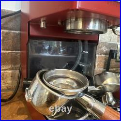 Gaggia Classic Evo Pro 2023 Expresso Coffee Machine In Excellent Condition. Red Gaggia Classic Evo Pro 2023 Expresso Coffee Machine In Excellent Condition. Red