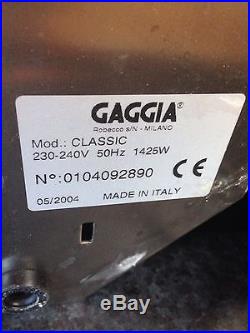 Gaggia Classic Original Coffee Espresso Machine with Accessories Grinder Jug