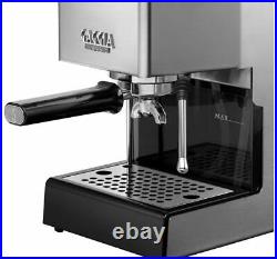 Gaggia Classic Pro 2019 Manual Espresso Coffee Machine, Professional Steam Arm