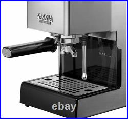 Gaggia Classic Pro Black Manual Espresso Coffee Machine, Thunder Black