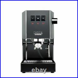 Gaggia Classic Pro Grey Manual Espresso Coffee Machine, Industrial Grey