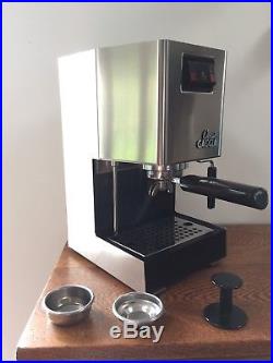 Gaggia Classic espresso coffee machine, Made in Italy, 1300 watt stainless steel