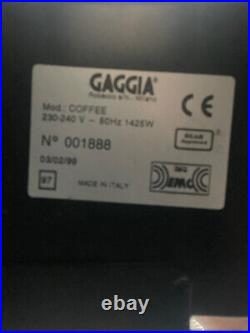 Gaggia Coffee Espresso Machine 1999 SUPERB CONDITION Classic Quality