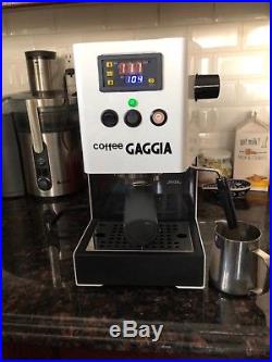 Gaggia Coffee Espresso Machine Digital temperature control pre-infusion Classic
