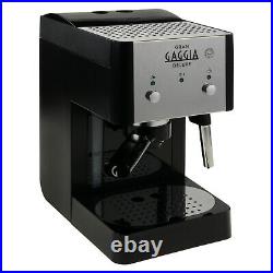 Gaggia Coffee Machine RI8425/11 Gran Gaggia Deluxe Espresso Machine, Black