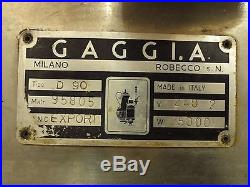 Gaggia D90 Group Coffee and Espresso machine
