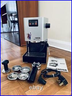 Gaggia Deluxe Espresso Coffee Machine Modified And Upgraded To Classic 2002 Mod