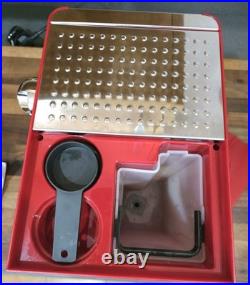 Gaggia Gran Gaggia Deluxe Coffee Machine, Red