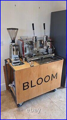 Gaggia Italcrem vintage espresso machine (1964) + Complete coffee stand setup