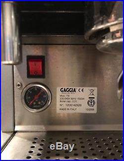 Gaggia Professional TS1 Coffee Machine Espresso Cappuccino