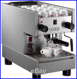 Gaggia TS Semi Automatic Small Commercial Coffee Espresso Tea Maker Machine