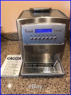 Gaggia Titanium Super-Automqatic Coffee / Espresso Machine
