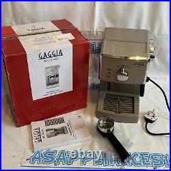 Gaggia Viva Chic Cappuccino Coffee Maker Espresso Manual- for Ground Coffee
