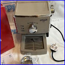 Gaggia Viva Chic Cappuccino Coffee Maker Espresso Manual- for Ground Coffee
