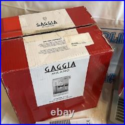 Gaggia Viva Chic Cappuccino Coffee Maker Espresso Manual- for Ground Coffee