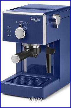 Gaggia Viva Chic Espresso Coffee Machine In Striking Midnight Blue