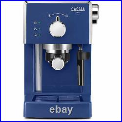 Gaggia Viva Chic Manual Espresso Coffee Machine Blue Direct From Gaggia UK