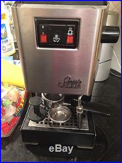 Gaggia classic coffee machine cappuccino espresso