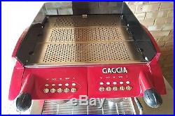 Gaggia commercial GD2Compact Espresso Machine Red