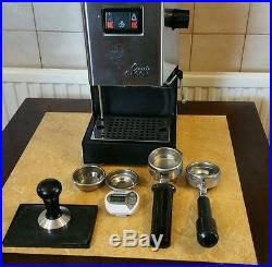 Gaggic Classic Coffee Espresso Machine with Rancillo Steam + extra Accessories