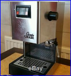 Gaggic Classic Coffee Espresso Machine with Rancillo Steam + extra Accessories