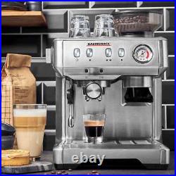 Gastroback Design Advanced Barista Espresso Coffee Machine 2.5L Brushed Silver