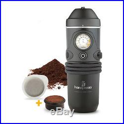 Handpresso Auto 12v Espresso Machine for the Car Ground Coffee & ESE Pods